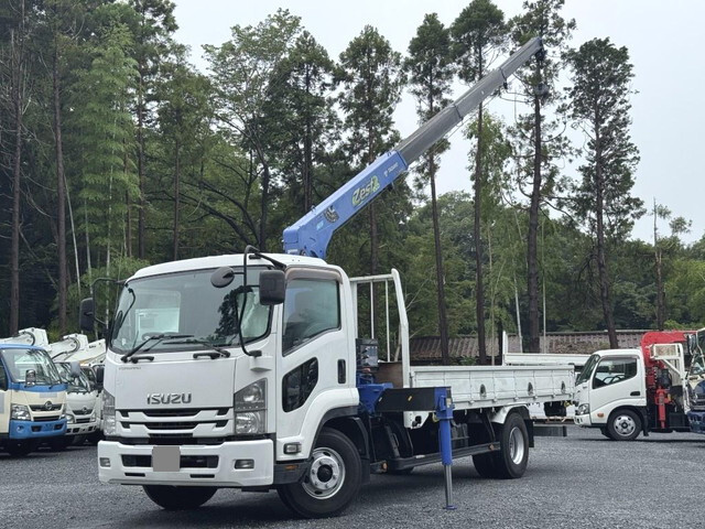 ISUZU Forward Truck (With 4 Steps Of Cranes) TKG-FRR90S1 2014 58,506km_1