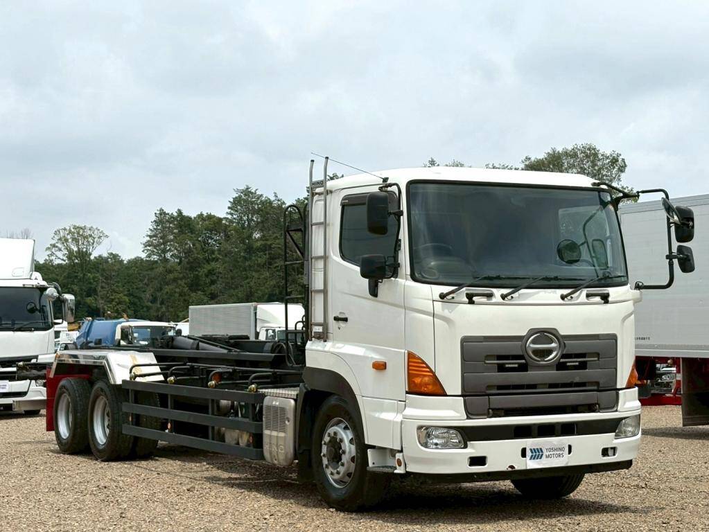 HINO Profia Container Carrier Truck QDG-FS1EWBA 2013 838,000km_1
