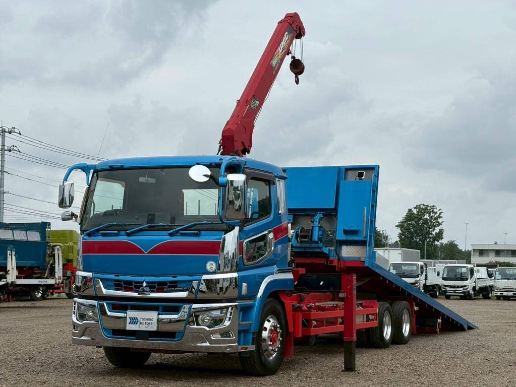MITSUBISHI FUSO Super Great Safety Loader (With 4 Steps Of Cranes) 2PG-FY70HY 2019 259,000km