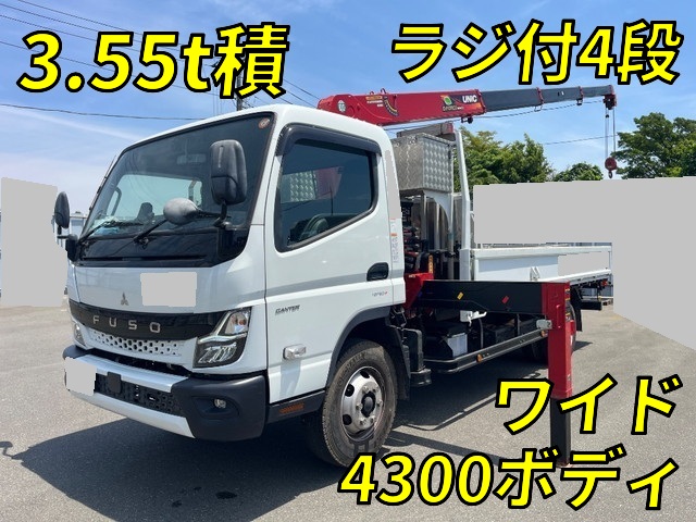MITSUBISHI FUSO Canter Truck (With 4 Steps Of Cranes) 2RG-FEB90 2023 30,521km_1