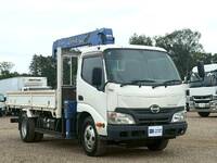 HINO Dutro Truck (With 3 Steps Of Cranes) TKG-XZU650M 2013 63,000km_1