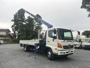 HINO Ranger Truck (With 4 Steps Of Cranes) TKG-FC9JKAP 2013 71,057km_1