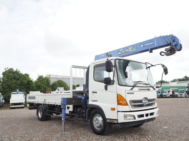 HINO Ranger Truck (With 4 Steps Of Cranes) TKG-FC9JKAP 2012 71,629km