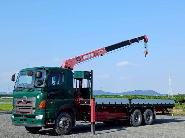 HINO Profia Truck (With 4 Steps Of Cranes) QKG-FS1EWBG 2013 339,000km