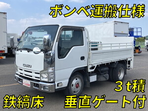 ISUZU Elf Flat Body BKG-NKR85A 2010 155,211km_1