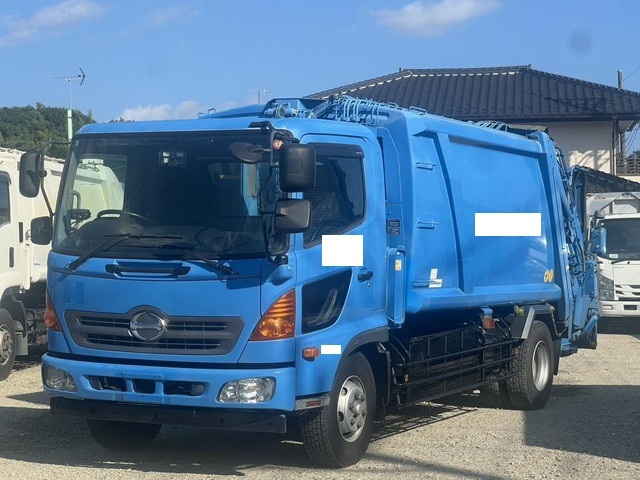 HINO Ranger Garbage Truck TKG-GC7JGAA 2015 155,661km_1