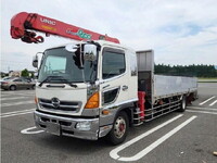 HINO Ranger Truck (With 3 Steps Of Cranes) QKG-FE7JPAG 2013 395,000km_1