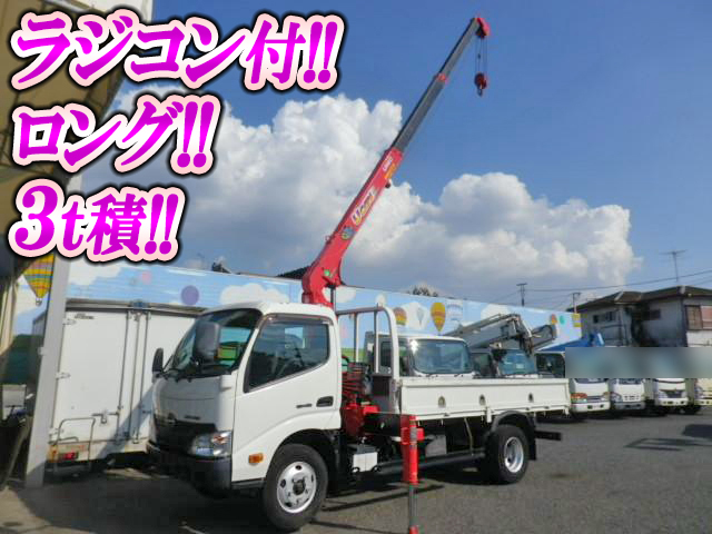 HINO Dutro Truck (With 3 Steps Of Unic Cranes) TKG-XZU650M 2012 49,000km