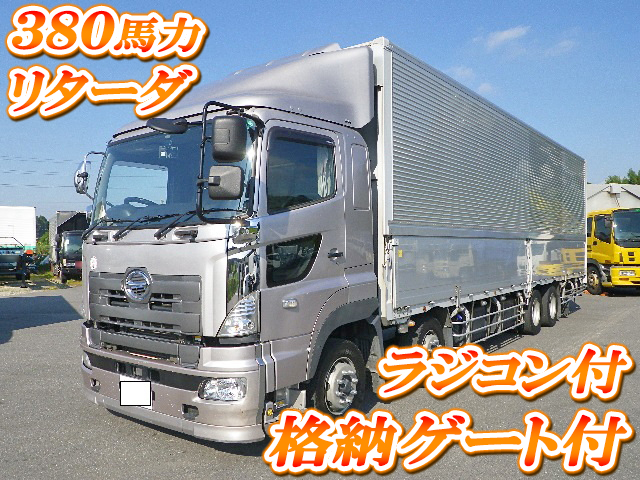 HINO Profia Aluminum Wing LKG-FW1EXBG 2011 672,500km