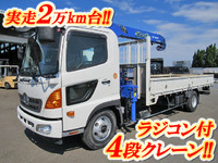 HINO Ranger Truck (With 4 Steps Of Cranes) TKG-FC9JKAP 2013 21,026km_1
