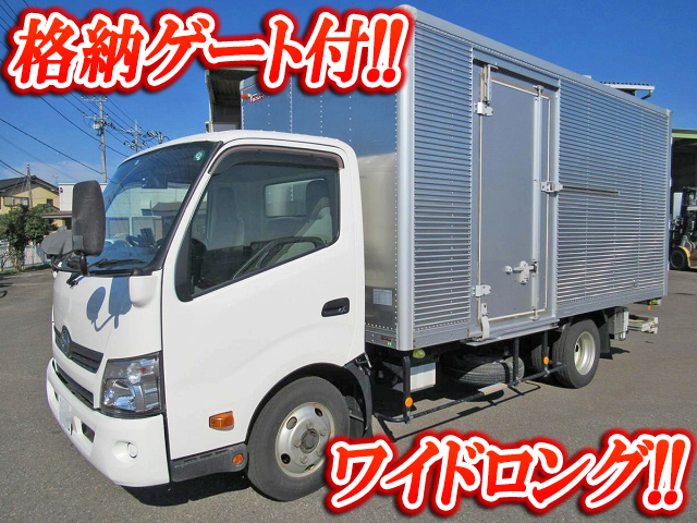 HINO Dutro Aluminum Van TKG-XZU710M 2013 104,507km