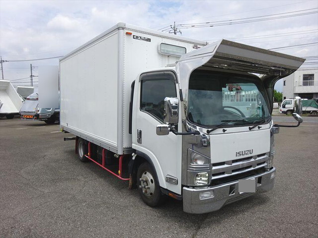 ISUZU Elf Aluminum Van BKG-NPR85AN 2007 77,518km