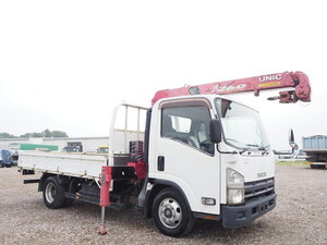 ISUZU Elf Truck (With 3 Steps Of Cranes) BKG-NPR85AR 2011 142,568km_1