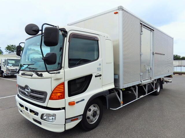 HINO Ranger Aluminum Van TKG-FD9JLAA 2018 105,000km_1