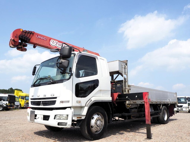 MITSUBISHI FUSO Fighter Truck (With 5 Steps Of Cranes) PJ-FM62FZ 2006 374,263km_1