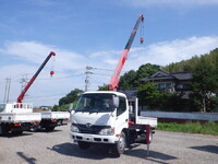 HINO Dutro Truck (With 3 Steps Of Cranes) TKG-XZU650M 2013 71,678km_1