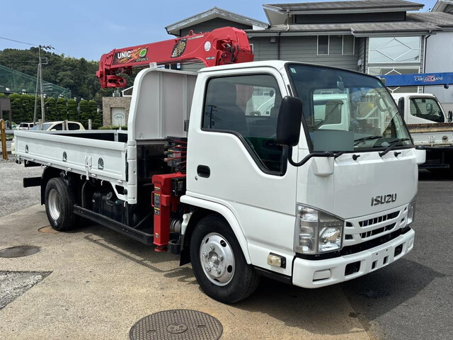 ISUZU Elf Truck (With 4 Steps Of Cranes) TPG-NKR85R 2018 240,930km