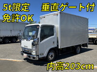 ISUZU Elf Aluminum Van BKG-NLR85N 2008 87,362km_1