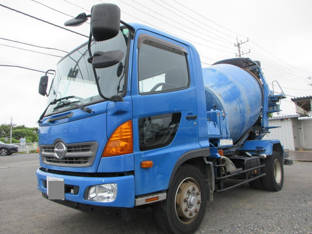 HINO Ranger Mixer Truck LKG-FJ7JDAA 2013 198,448km_1