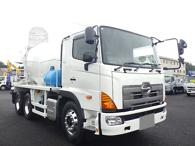 HINO Profia Mixer Truck QPG-FS1AKDA 2016 243,198km