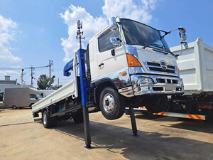 HINO Ranger Self Loader (With 5 Steps Of Cranes) TKG-FD9JMAA 2014 31,500km_1