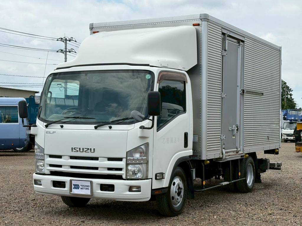 ISUZU Elf Aluminum Van TKG-NPR85AN 2014 327,000km