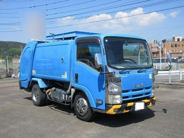 ISUZU Elf Garbage Truck TKG-NMR85N 2013 196,596km_1