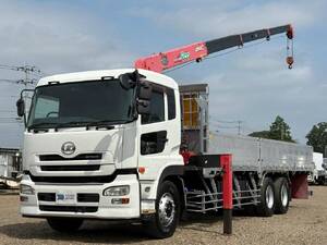 UD TRUCKS Quon Truck (With 4 Steps Of Cranes) QKG-CW5ZA 2013 432,000km_1