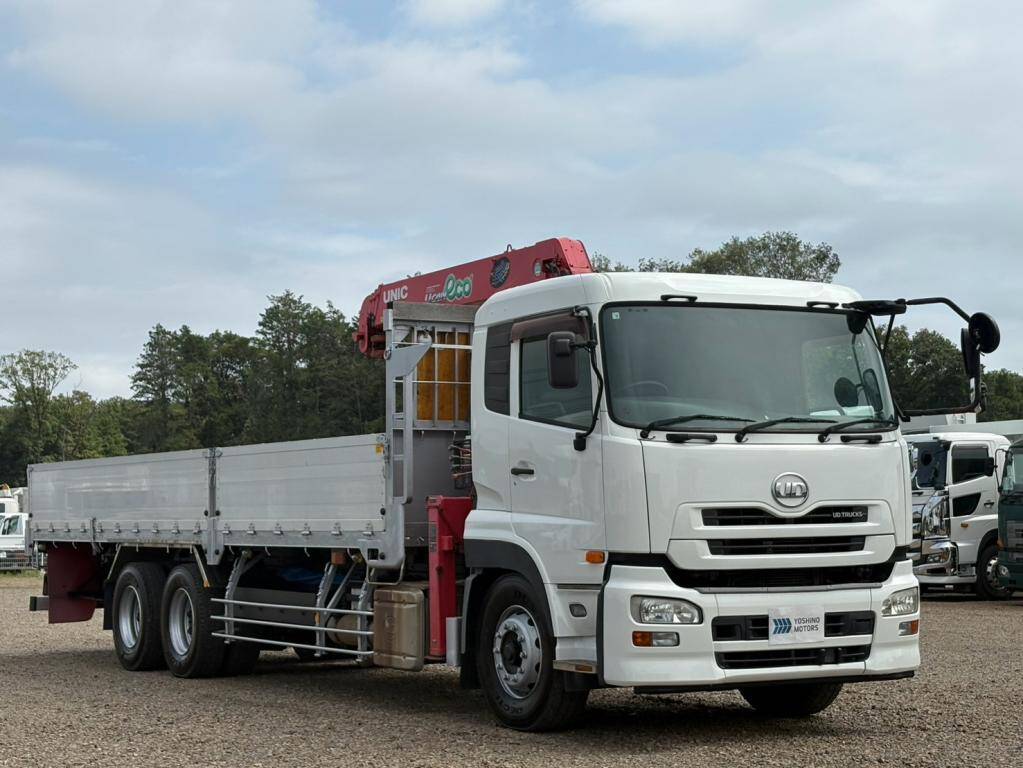 Quon Truck (With 4 Steps Of Cranes)_2