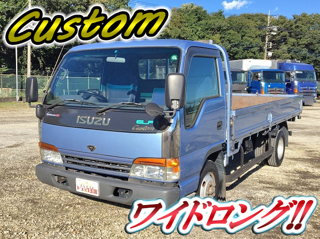 ISUZU Elf Flat Body KK-NPR71LAR 2001 123,752km