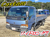 ISUZU Elf Flat Body KK-NPR71LAR 2001 123,752km_1