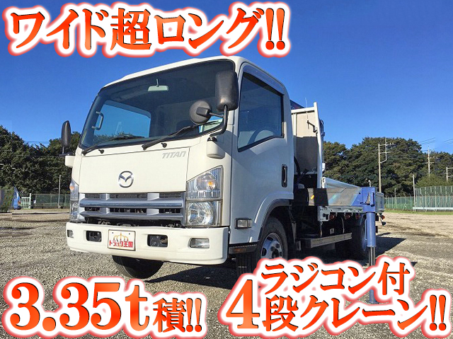 MAZDA Titan Truck (With 4 Steps Of Cranes) PDG-LPR75N 2007 172,867km