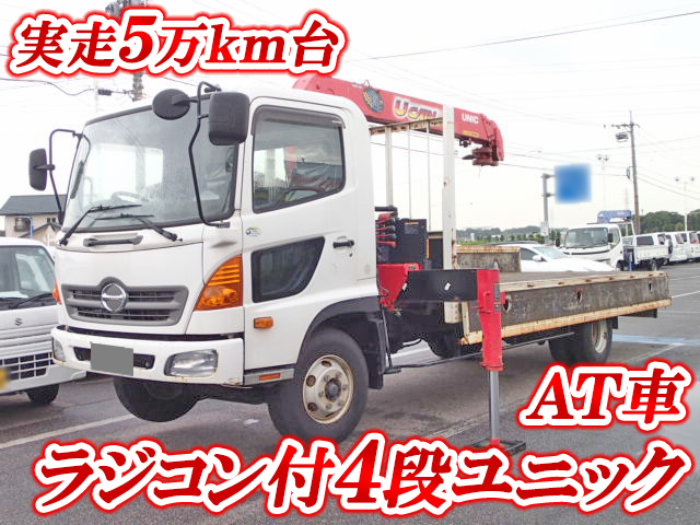 HINO Ranger Truck (With 4 Steps Of Unic Cranes) BDG-FC6JKWA 2011 59,000km