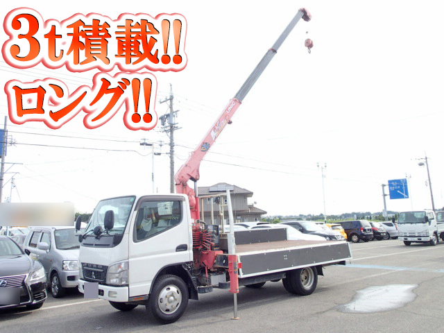 MITSUBISHI FUSO Canter Truck (With 3 Steps Of Unic Cranes) PDG-FE73DN 2009 139,000km