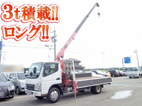 MITSUBISHI FUSO Canter Truck (With 3 Steps Of Unic Cranes) PDG-FE73DN 2009 139,000km_1