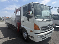 HINO Ranger Truck (With 4 Steps Of Cranes) TKG-FC9JKAA 2013 12,115km_3