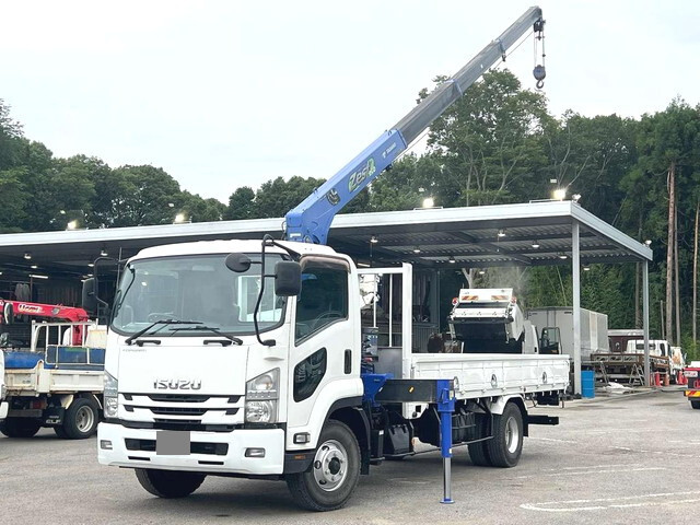 ISUZU Forward Truck (With 4 Steps Of Cranes) TKG-FRR90S1 2015 59,481km