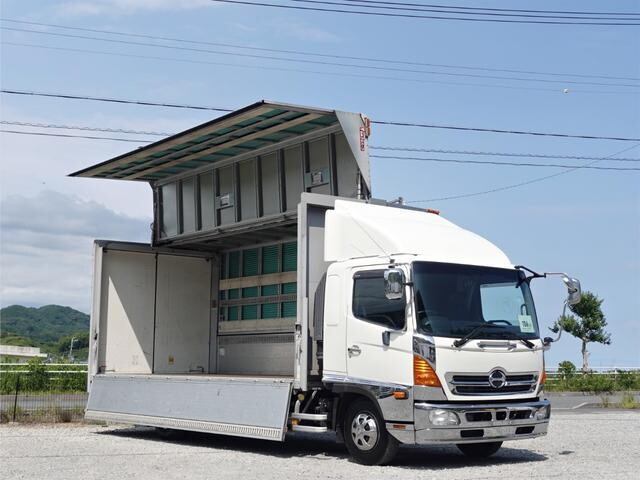 HINO Ranger Aluminum Wing TKG-FD7JKAG 2012 603,000km