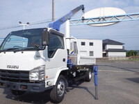 ISUZU Elf Truck (With 3 Steps Of Cranes) TKG-NKR85R 2013 185,128km_16