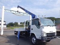 ISUZU Elf Truck (With 3 Steps Of Cranes) TKG-NKR85R 2013 185,128km_1