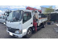 HINO Dutro Truck (With 4 Steps Of Cranes) TKG-XZU650M 2012 542,097km_1