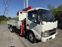 HINO Dutro Truck (With 4 Steps Of Cranes) TKG-XZU650M 2012 542,097km_3