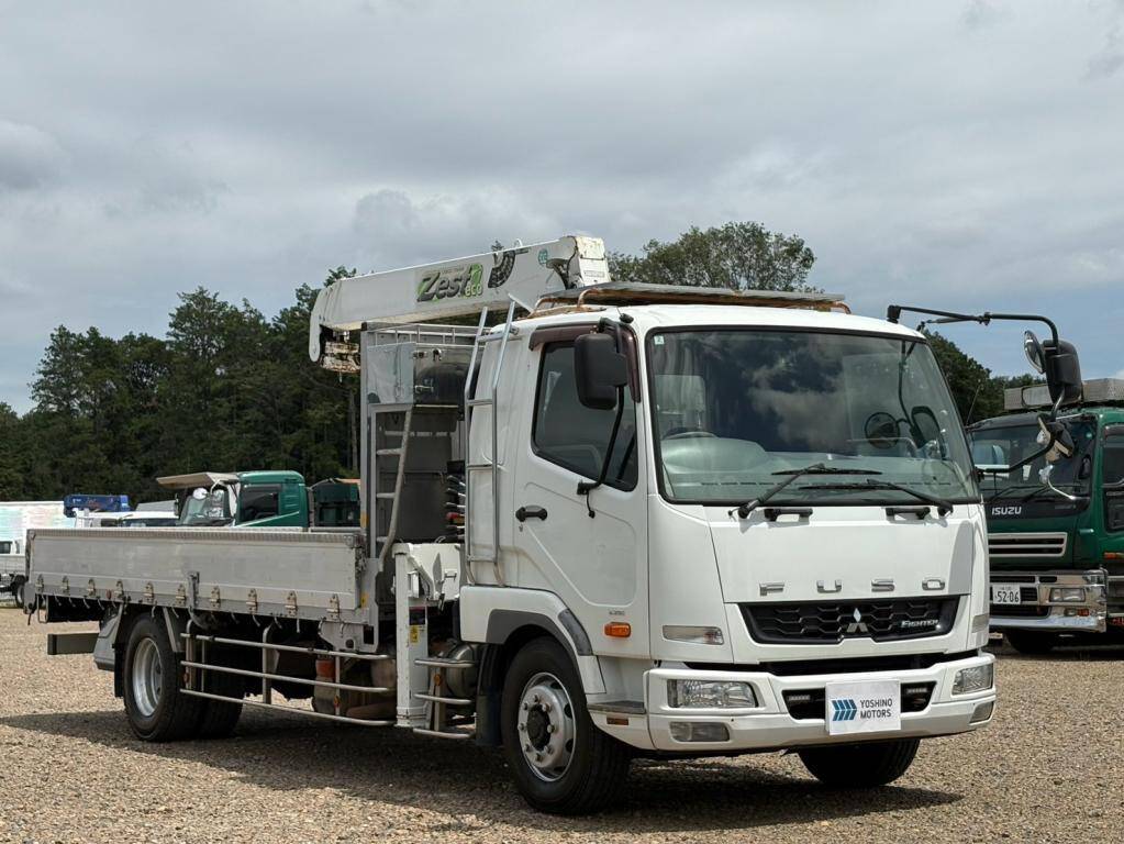 MITSUBISHI FUSO Fighter Truck (With 4 Steps Of Cranes) QKG-FK62FZ 2014 177,000km