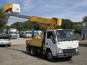 ISUZU Elf Cherry Picker SKG-NKR85AN 2011 305,000km_1