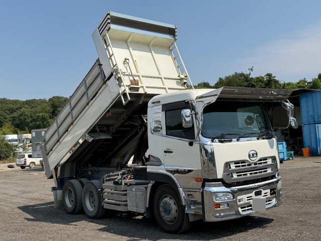 UD TRUCKS Quon Dump QKG-CW5XL 2015 616,000km