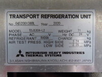 HINO Dutro Refrigerator & Freezer Truck 2RG-XZU645M 2020 227,000km_30
