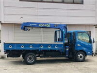HINO Dutro Truck (With 4 Steps Of Cranes) TKG-XZU710M 2016 245,481km_9