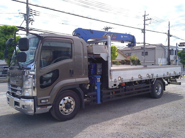ISUZU Forward Truck (With 4 Steps Of Cranes) 2PG-FTR90V2 2019 214,810km_1