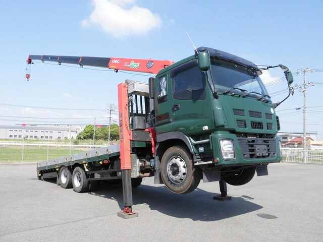 ISUZU Giga Self Loader (With 5 Steps Of Cranes) QKG-CYZ77AJ 2014 114,000km_1