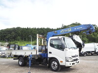 HINO Dutro Truck (With 4 Steps Of Cranes) TKG-XZU695M 2017 150,122km_1